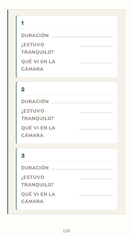 Página del registro del plan de 30 días